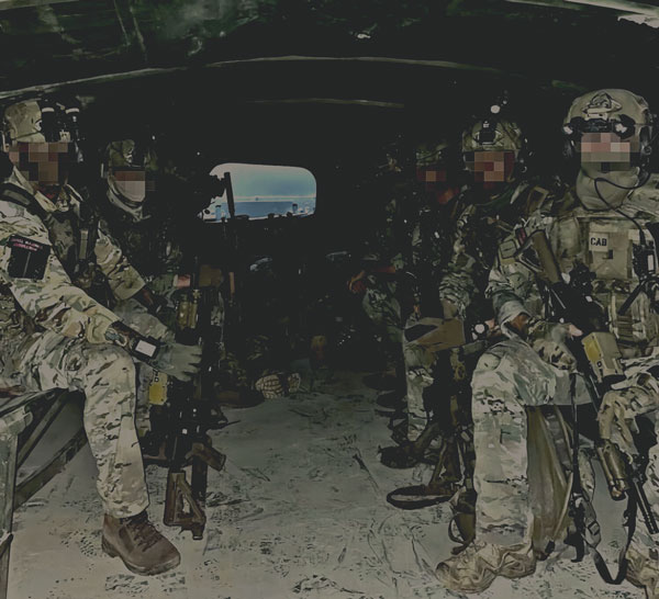 Elite trained close protection team